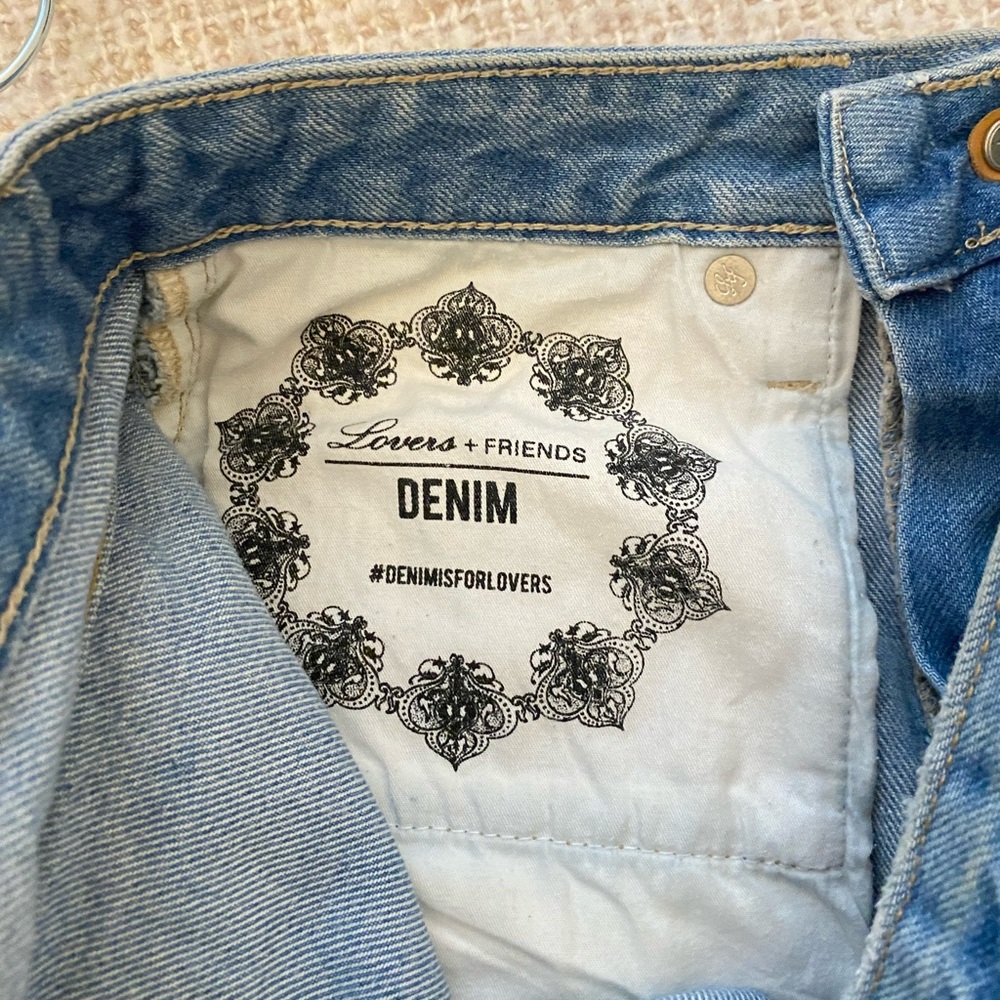 Lovers + Friends Denim Jean Shorts, size 24, GREAT condition - Picture 5 of 12